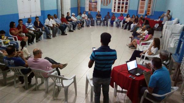 Posse da nova chapa do Partito do Trabalhadores de Poções - PT